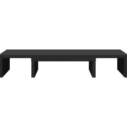 vidaXL Electrónica-Soporte de pantalla ajustable madera 60x24x10,5 cm