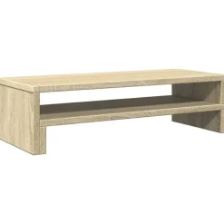 vidaXL Electrónica-Soporte de pantalla madera ingeniería 54x22x15 cm