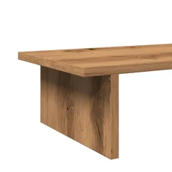 vidaXL Electrónica-Soporte de pantalla madera ingeniería artisian 100x27x15 cm