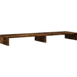 vidaXL Electrónica-Soporte de pantalla madera ingeniería 100x27x10cm