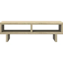 vidaXL Electrónica-Soporte de pantalla madera ingeniería 50x27x15cm