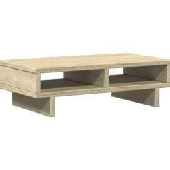 vidaXL Electrónica-Soporte de pantalla madera ingeniería 50x27x15cm