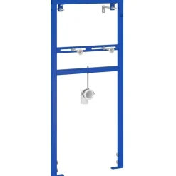 vidaXL Soporte de pared de baño Manual Azul 50 x 3 x 112 cm Clearance