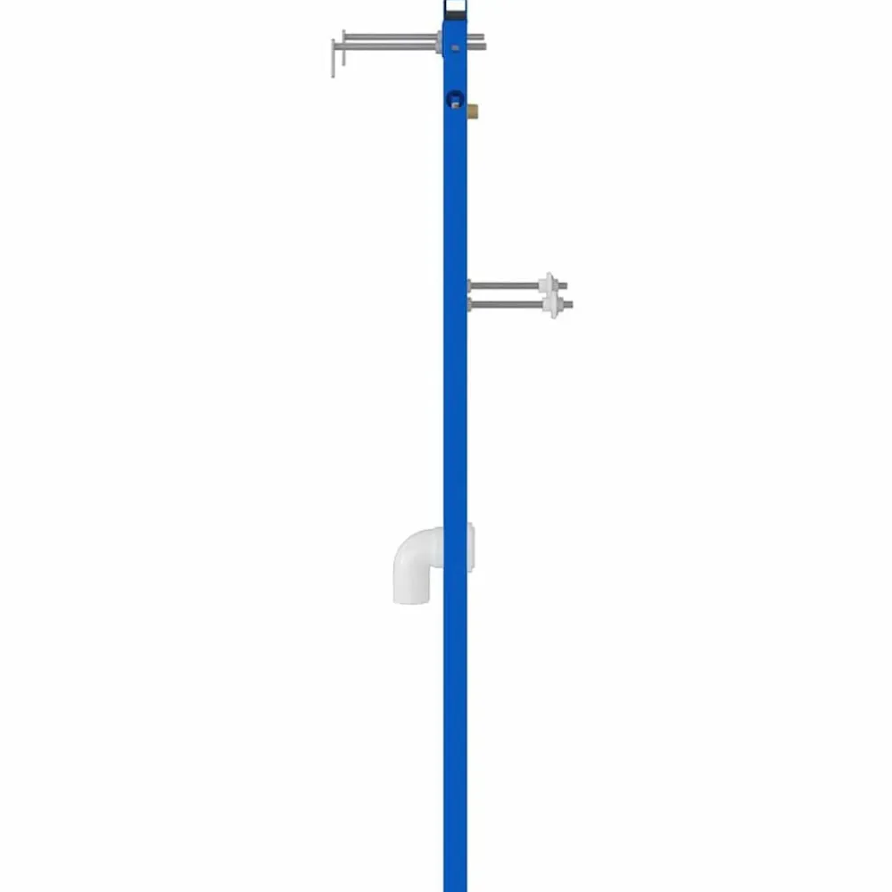 vidaXL Soporte de pared de baño Manual Azul 50 x 3 x 112 cm Best