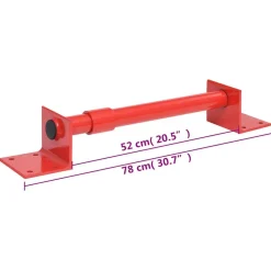 vidaXL Manipulación De Materiales-Soporte de pared para brazo giratorio 78 cm