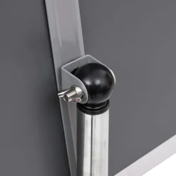vidaXL Soporte de pie para carteles A3 aleación de aluminio Plateado Online