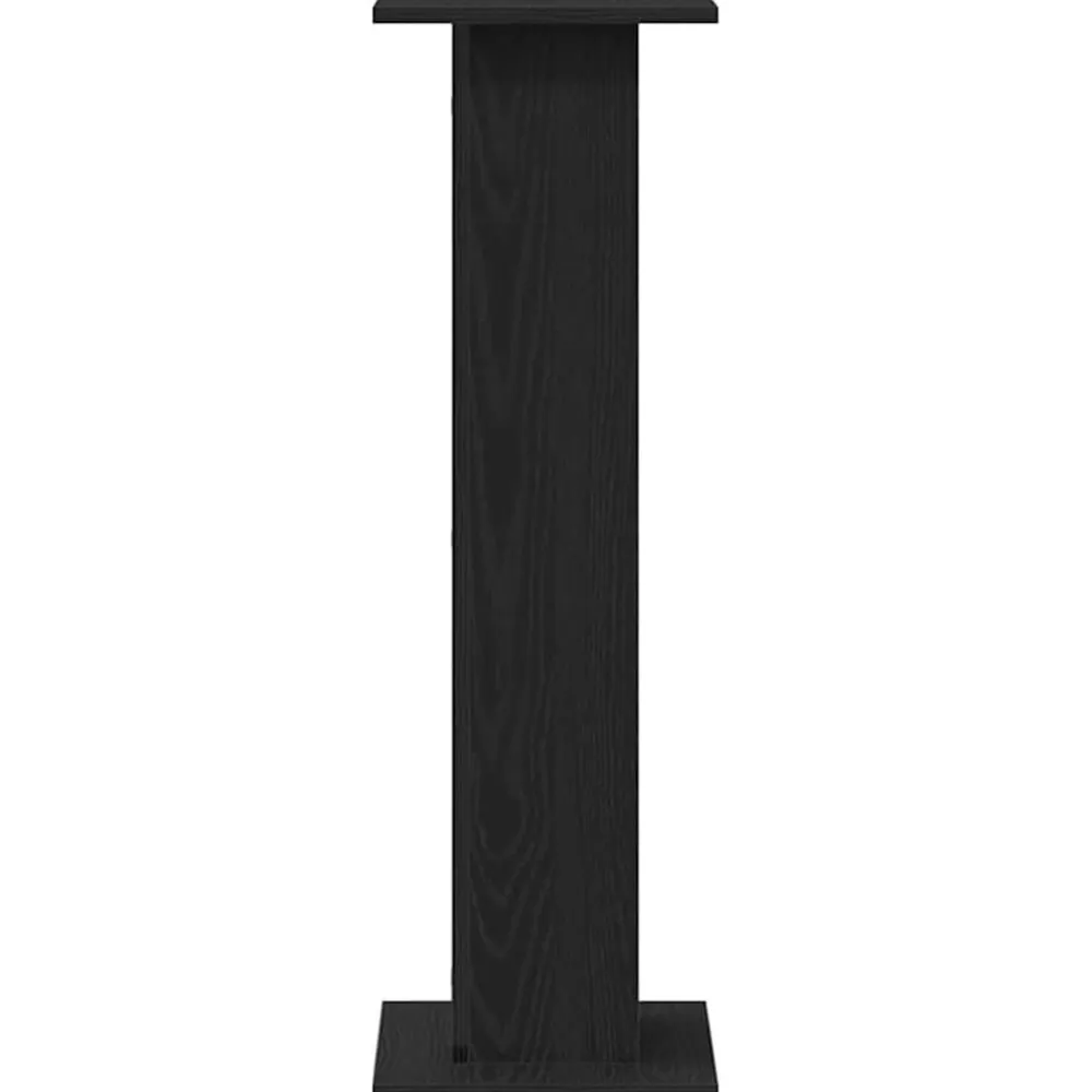 vidaXL Soporte de plantas 2 pcs 30 x 30 x 95 cm Roble negro Hot