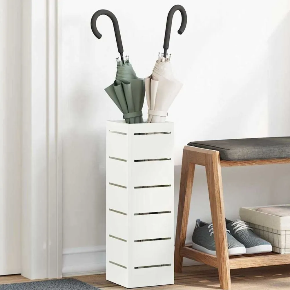 vidaXL Productos Del Hogar-Soporte de Sombrilla 15,5 x 15,5 x 49 cm Acero
