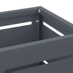 vidaXL Productos Del Hogar-Soporte de Sombrilla 15,5 x 15,5 x 49 cm Metal