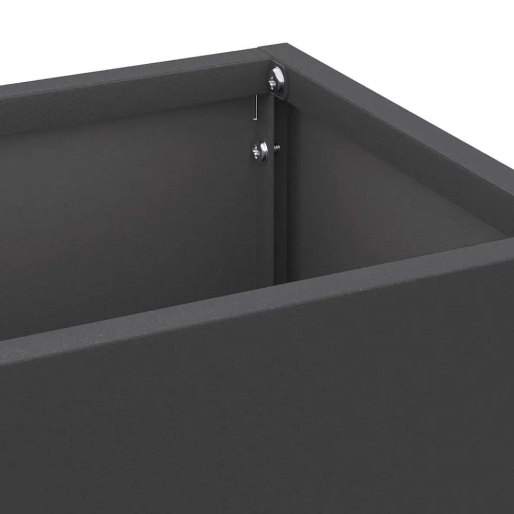 vidaXL Soporte de Sombrilla 15,5 x 15,5 x 49 cm Metal Negro Best