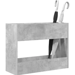 vidaXL Productos Del Hogar-Soporte de Sombrilla Gris Concreto 65 x 24 x 50 cm