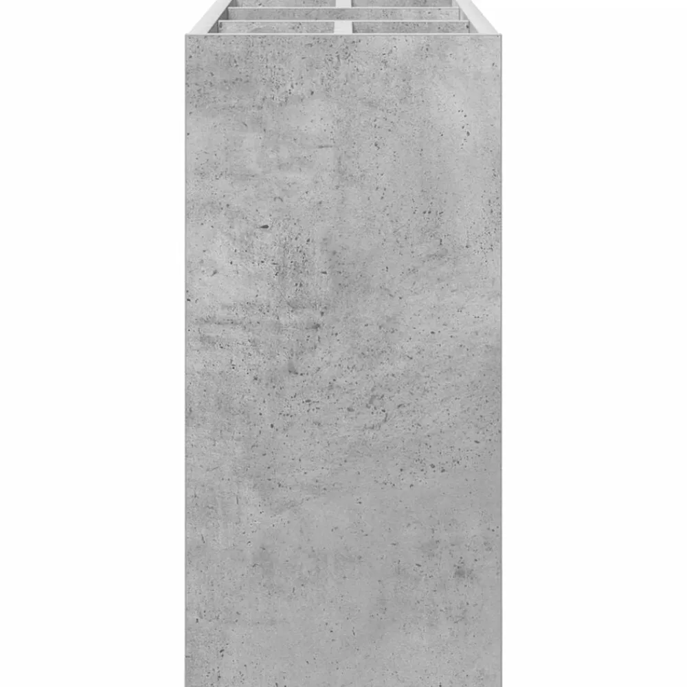 vidaXL Productos Del Hogar-Soporte de Sombrilla Gris Concreto 65 x 24 x 50 cm
