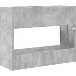 vidaXL Productos Del Hogar-Soporte de Sombrilla Gris Concreto 65 x 24 x 50 cm