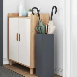 vidaXL Soporte de Sombrilla 15,5 x 15,5 x 49 cm Metal Antracita Outlet