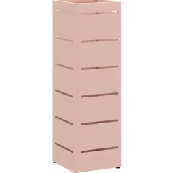 vidaXL Soporte de Sombrilla 15,5 x 15,5 x 49 cm Metal Rosa Online