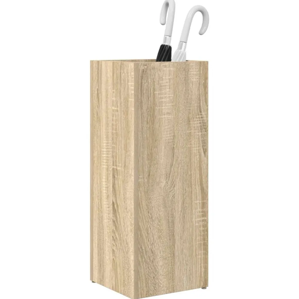 vidaXL Soporte de Sombrilla 25 x 24,5 x 64 cm Roble Sonoma Best