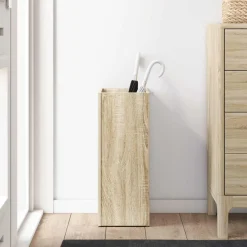 vidaXL Soporte de Sombrilla 25 x 24,5 x 64 cm Roble Sonoma Best