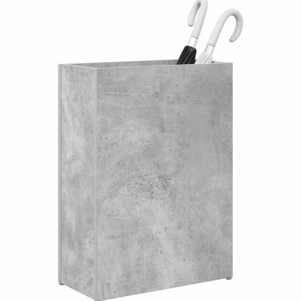 vidaXL Productos Del Hogar-Soporte de Sombrilla Gris Concreto 40 x 20 x 55,5 cm