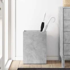 vidaXL Productos Del Hogar-Soporte de Sombrilla Gris Concreto 40 x 20 x 55,5 cm
