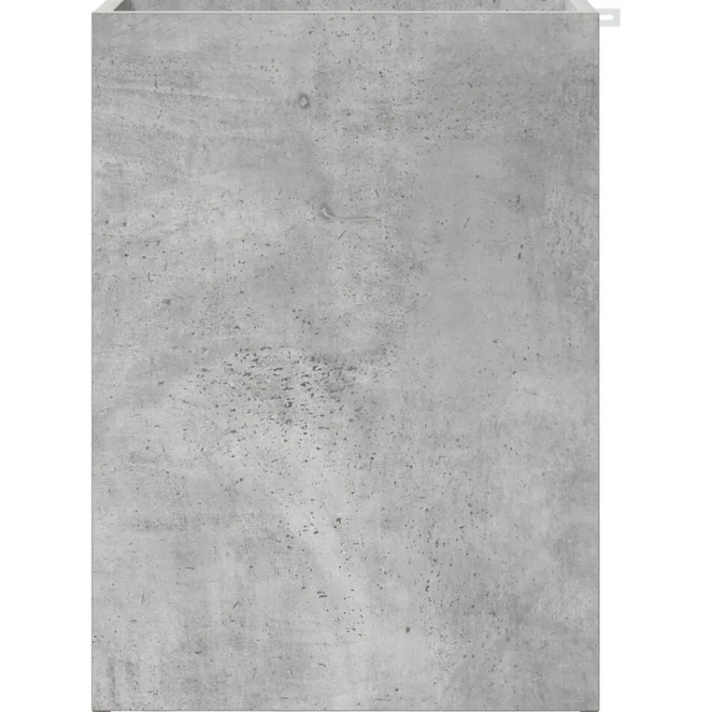 vidaXL Productos Del Hogar-Soporte de Sombrilla Gris Concreto 40 x 20 x 55,5 cm