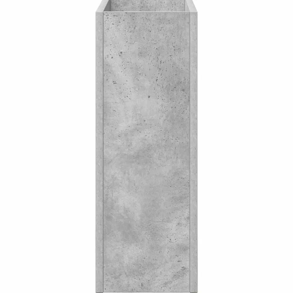 vidaXL Productos Del Hogar-Soporte de Sombrilla Gris Concreto 40 x 20 x 55,5 cm