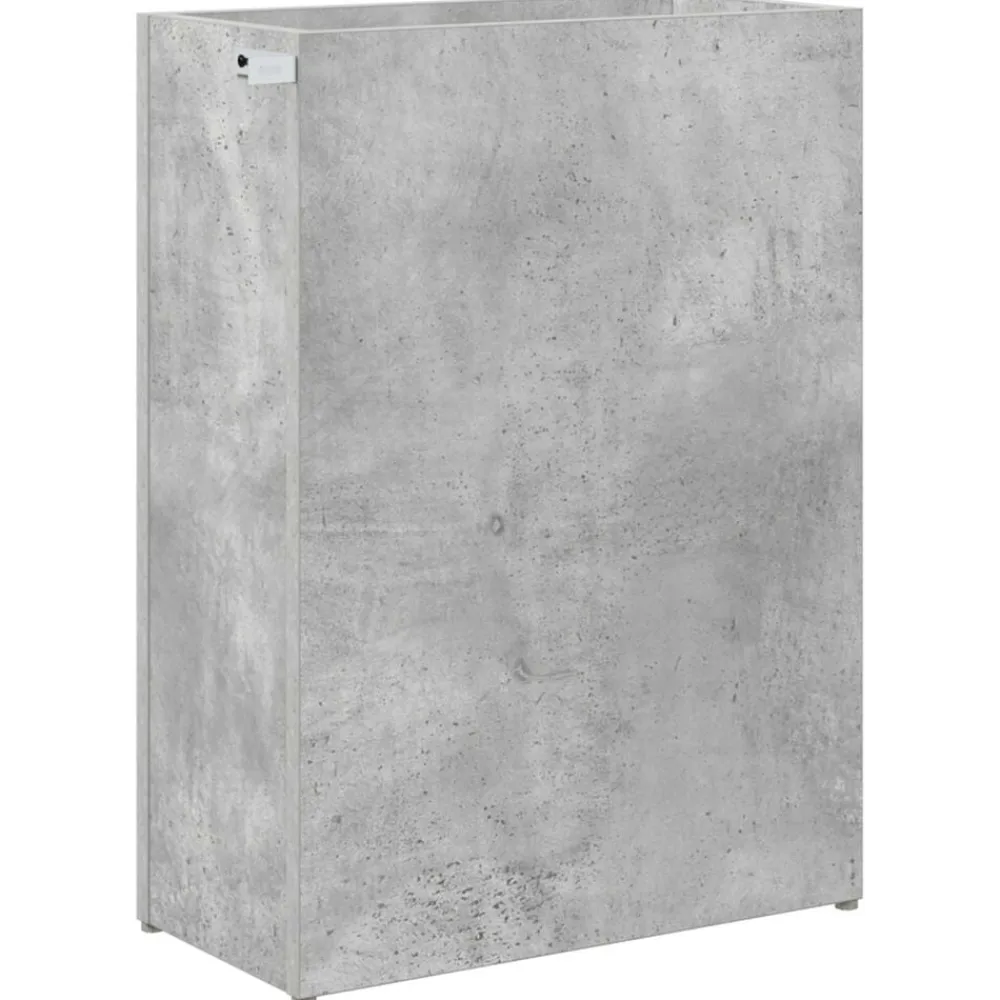 vidaXL Productos Del Hogar-Soporte de Sombrilla Gris Concreto 40 x 20 x 55,5 cm