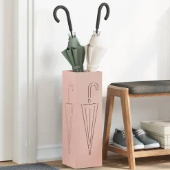 vidaXL Productos Del Hogar-Soporte de Sombrilla 15,5 x 15,5 x 49 cm Metal