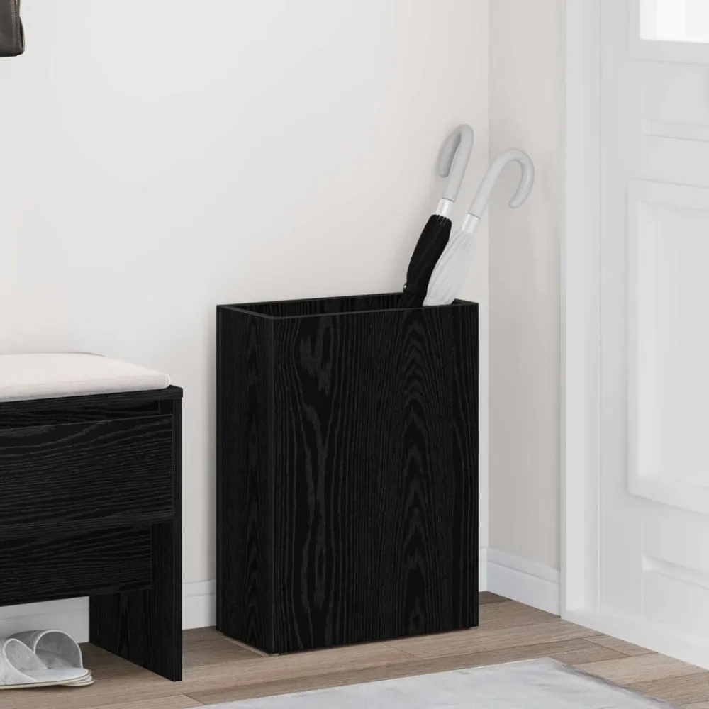 vidaXL Soporte de Sombrilla 40 x 20 x 55,5 cm Roble negro Best