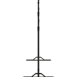 vidaXL Soporte de telón de fondo acero negro 254x243 cm Outlet