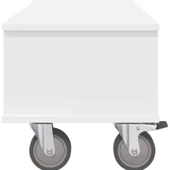 vidaXL Soporte de TV 100 x 35 x 35 cm Madera de ingeniería White Sale