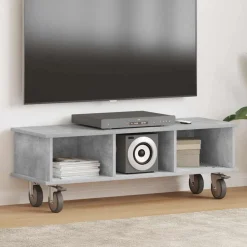 vidaXL Soporte de TV Gris Concreto 100 x 35 x 35 cm Gris hormig&oacute;n Hot