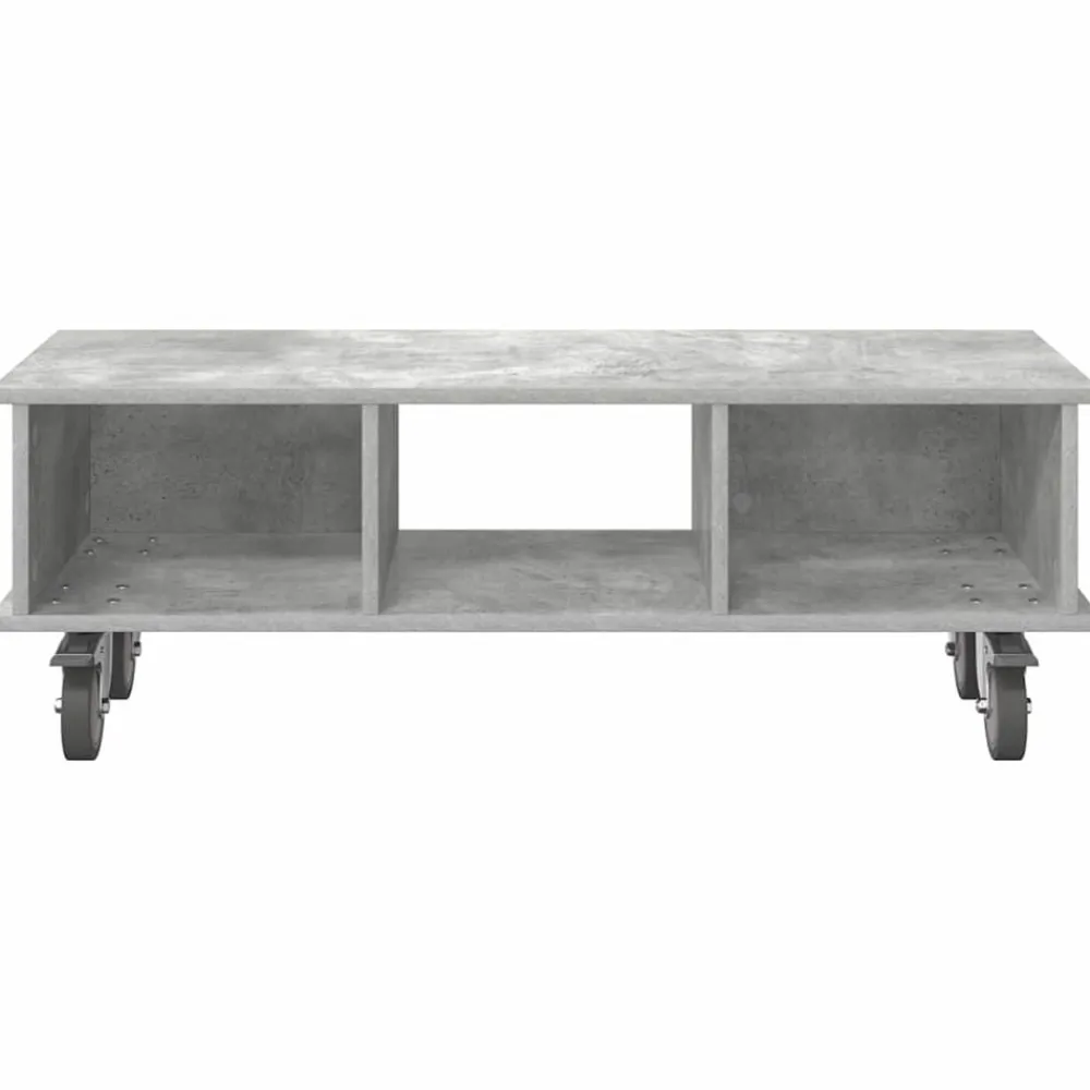 vidaXL Soporte de TV Gris Concreto 100 x 35 x 35 cm Gris hormigón Hot