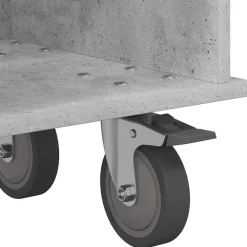 vidaXL Soporte de TV Gris Concreto 100 x 35 x 35 cm Gris hormigón Hot