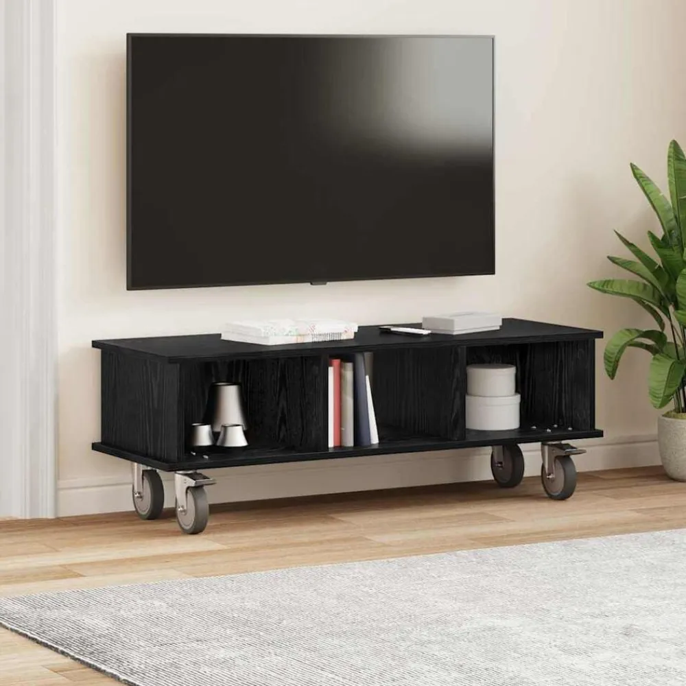 vidaXL Muebles Tv-Soporte de TV 100 x 35 x 35 cm Madera de ingeniería
