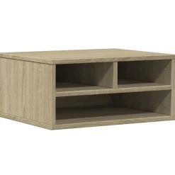 vidaXL Electrónica-Soporte impresora madera ingeniería 49x40x22,5 cm