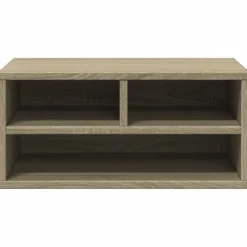 vidaXL Electrónica-Soporte impresora madera ingeniería 49x40x22,5 cm
