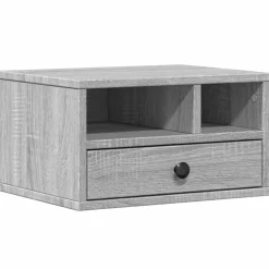 vidaXL Electrónica-Soporte impresora madera ingeniería 40x32x22,5 cm