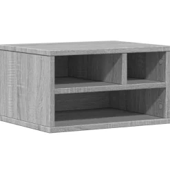 vidaXL Electrónica-Soporte impresora madera ingeniería 40x32x22,5 cm