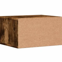 vidaXL Soporte impresora madera ingeniería 40x32x22,5 cm Roble ahumado