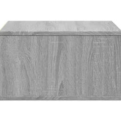 vidaXL Electrónica-Soporte impresora madera ingeniería 49x40x22,5 cm