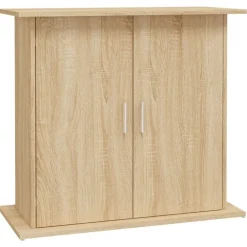 vidaXL Soporte para acuario de 81x36x73 cm de madera de ingeniería Roble Sonoma Discount