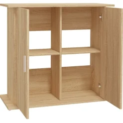 vidaXL Soporte para acuario de 81x36x73 cm de madera de ingeniería Roble Sonoma Discount