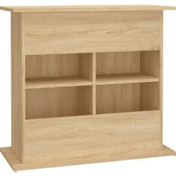 vidaXL Soporte para acuario de 81x36x73 cm de madera de ingeniería Roble Sonoma Discount