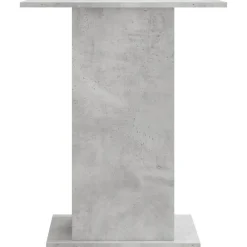 vidaXL Soporte para acuario de hormigón gris 60,5x36x72,5 cm de madera sintética Gris hormig&oacute;n Discount