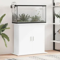 vidaXL Productos Para Mascotas-Soporte para acuario madera de ingeniería 81x36x73 cm