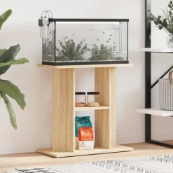 vidaXL Productos Para Mascotas-Soporte para acuario madera ingeniería 60x30x60 cm