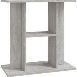 vidaXL Productos Para Mascotas-Soporte para acuario Sonoma gris 60x30x60 cm Madera sintética