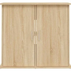 vidaXL Soporte para acuario de 81x36x73 cm de madera de ingeniería Roble Sonoma