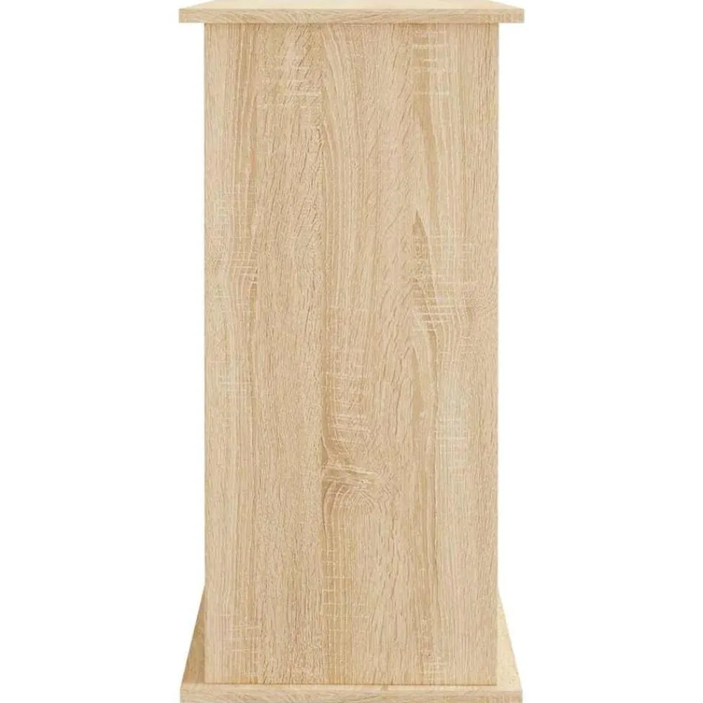 vidaXL Soporte para acuario de 81x36x73 cm de madera de ingeniería Roble Sonoma
