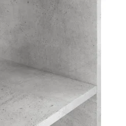 vidaXL Productos Para Mascotas-Soporte para acuario de hormigón gris 60x30x60 cm de madera sintética